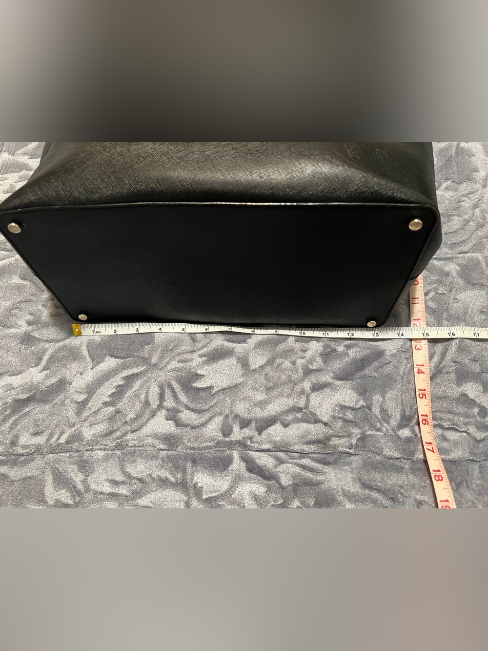 Kate spade black tote saffiano leather zip top large shoulder purse - Picture 16 of 16